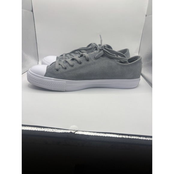 Converse CTAS OX Cool Grey/Cool Grey/White 157600C Mens 10 Women 12 - Picture 3 of 16